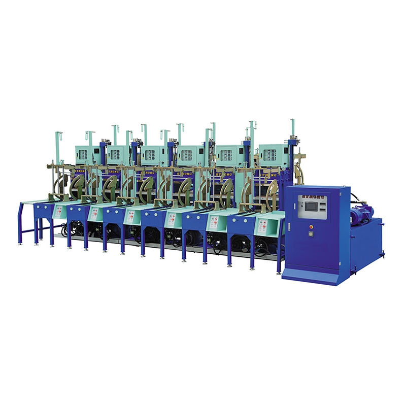 Fully automatic rubber soles press moulding machine