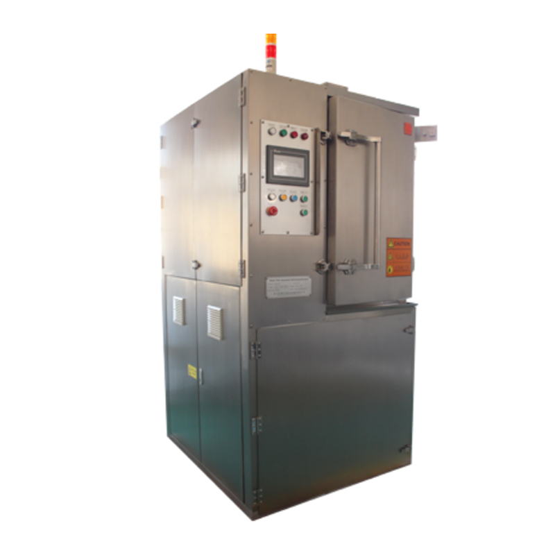 Cryogenic rubber deflashing machine